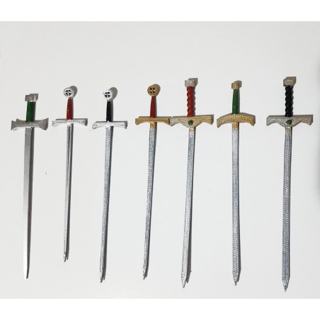 Espadas medievales varias